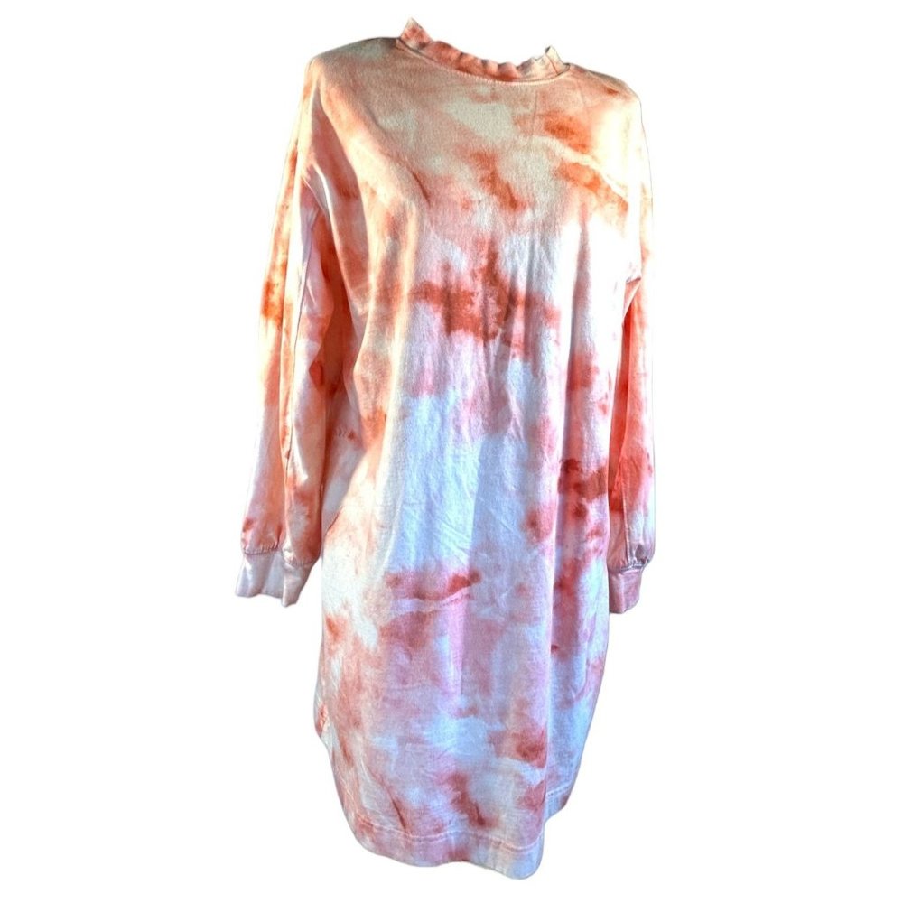 Old Navy Shirt Womens Medium Crewneck Long Sleeve Tie Dye